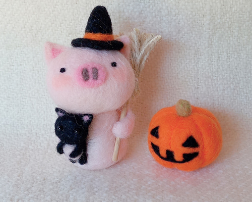 魔女の小さな使い魔 猫 ハロウィン ぬいぐるみ アーティストベア 海外作家様 勇敢な黒猫ちゃん アーティストベア 海外作家様 テディベア