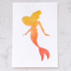 パステル画 原画作品〜ラプンツェル〜（額装無） 絵画 comme les