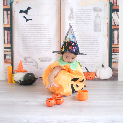 魔法の書マット ハロウィンタペストリーに♪簡単おうちスタジオ おうち