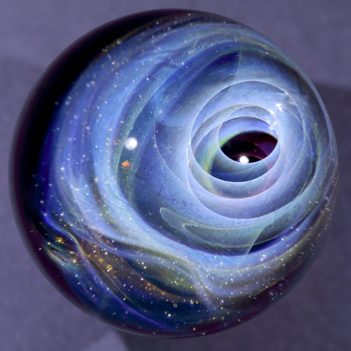 64mm Galaxy Glass Marble 宇宙ガラスマーブル - オブジェ no