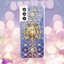 デコ電 ミラー付き スマホケース iPhoneケース Android ミラーケース