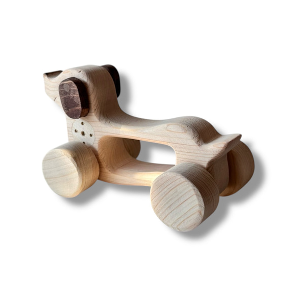 きりかぶオリジナル 鈴入りコロコロワンコ(受注生産) 2枚目の画像