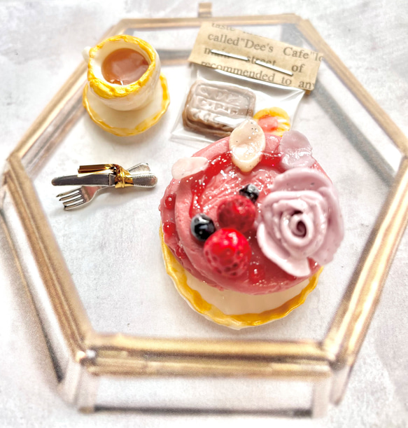 薔薇のベリーパンケーキセット 3枚目の画像