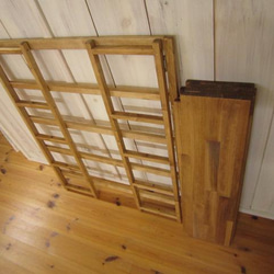 1分で道具無し折り畳式本棚シリーズの幅80㎝タイプ 7枚目の画像