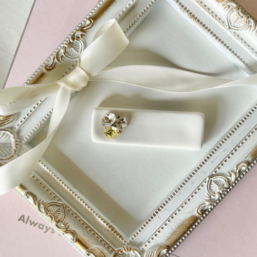 最高級クリスタル カトラリーレスト カトラリー はなたば シャルル