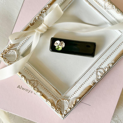 最高級クリスタル カトラリーレスト カトラリー はなたば シャルル