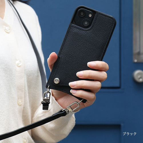iPhone ケース 本革 ショルダー カード収納 /送料込 iPhone 16 Pro 本革ケース | カード収納ショルダー - COPGCS