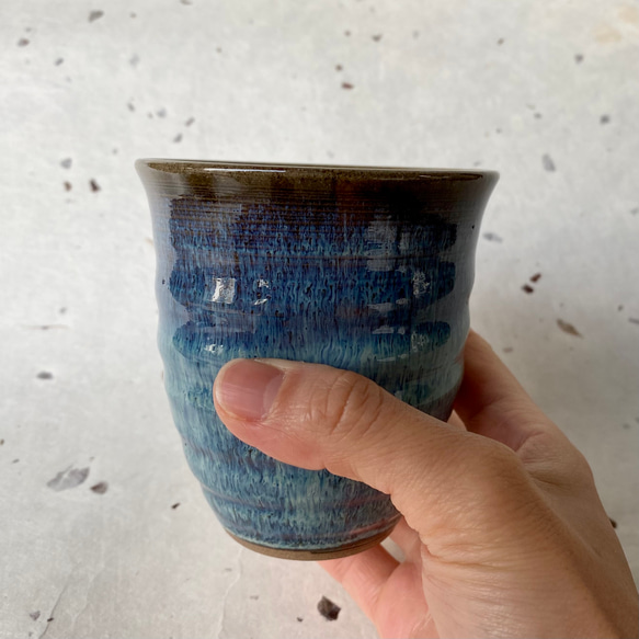 フリーカップ【青】 3枚目の画像