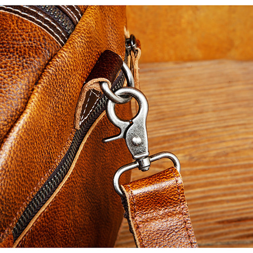 韓国発⭐︎FACADEPATTERN ボックスバッグ本革　スエード　ブラウン LA VORAGINE（ラ ヴォラジネ）の「外ポケット紐リボン ショルダー