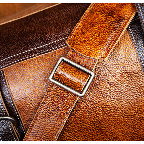 2way旅行バッグ 植物タンニン鞣し牛革ボストンバッグ レトロトート