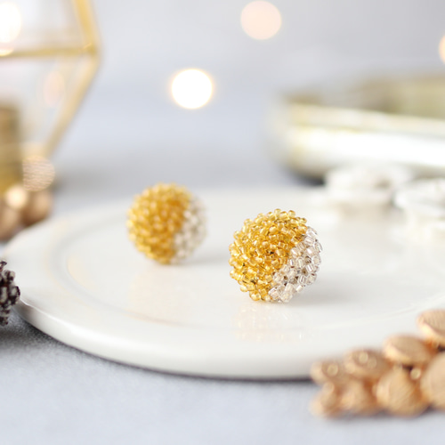 Yellow Topaz イエロートパーズ イヤリング・ピアス イヤリング