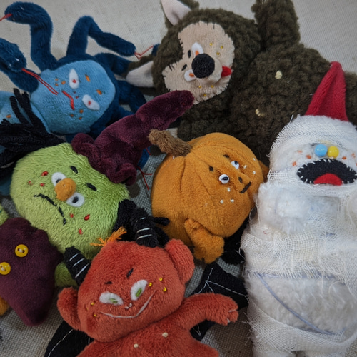 予約販売】ハロウィン オリジナル手作りドール 人形 ミイラ ミイラ