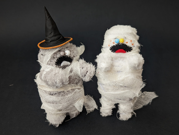 予約販売】ハロウィン オリジナル手作りドール 人形 ミイラ ミイラ