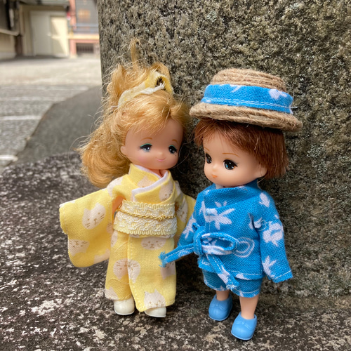 ミキマキちゃんサイズの帽子たち！ご縁に感謝します！ : リカ