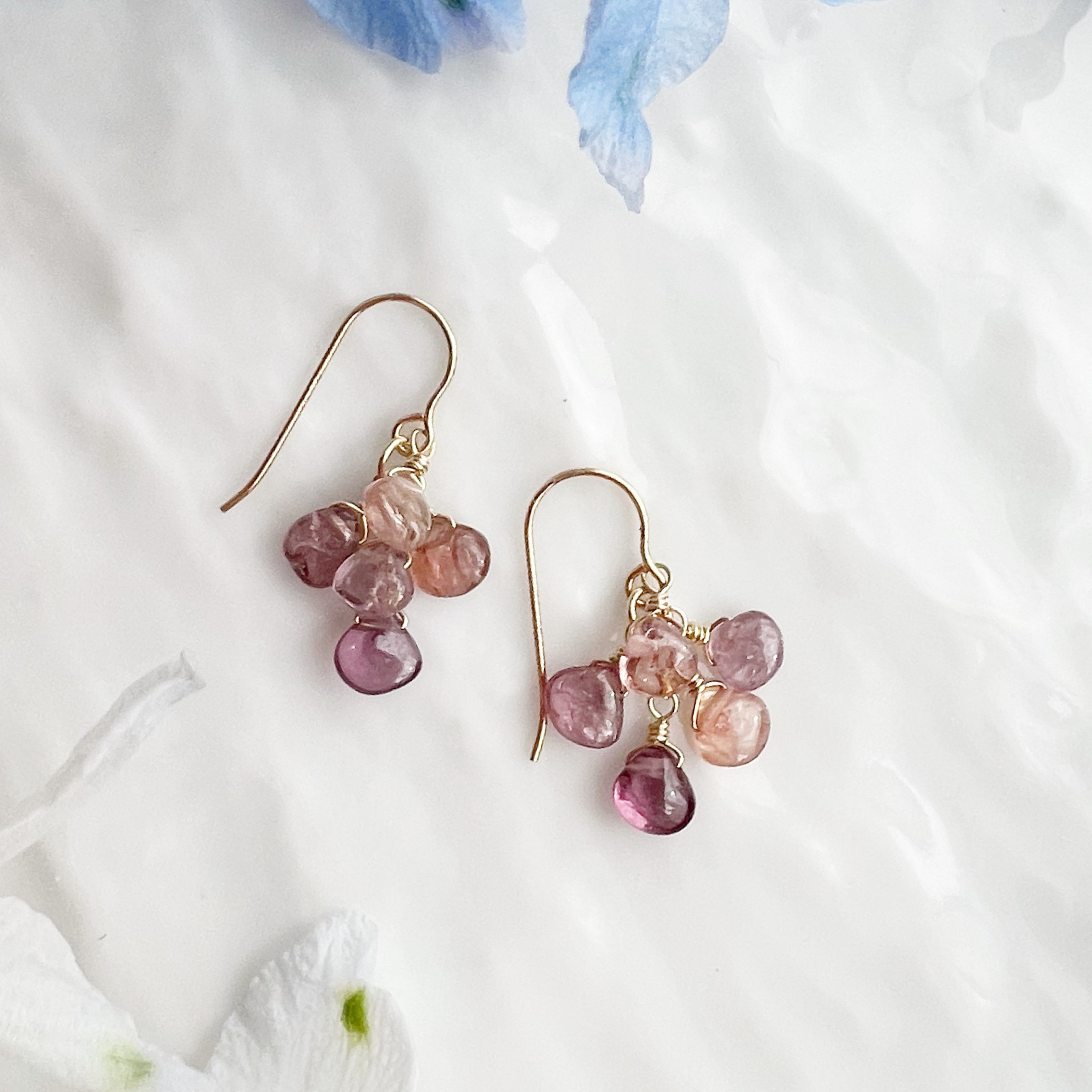 14KGF スピネル マロン ピアス Quintet