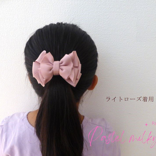 83.ハンドメイド　キッズ　ベビー　ヘアゴム 花 2個 セット ヘアゴム キッズ ベビー ハンドメイド かぎ編み