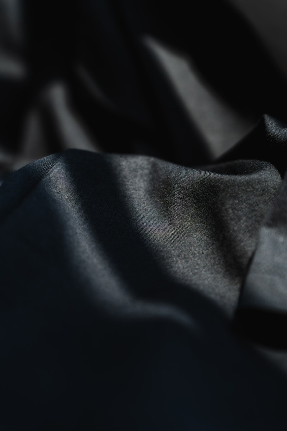 【完売】長袖フレアTシャツ　ブラック　sai　日本製　長袖カットソー　体型カバー　Tシャツ　フリーサイズ　即納 19枚目の画像