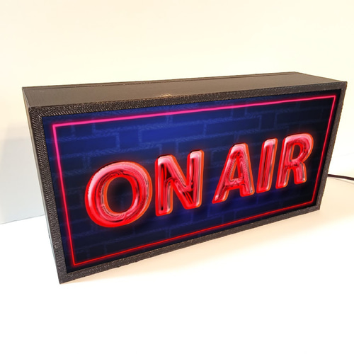 オンエア ON AIR スタジオ ラジオ 生配信 生放送 ミニチュア サイン