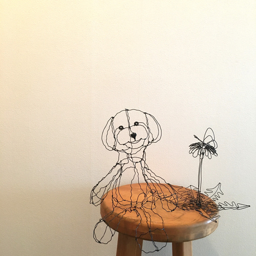 桜文鳥 ワイヤーアート ワイヤークラフト - *haru's art | minne