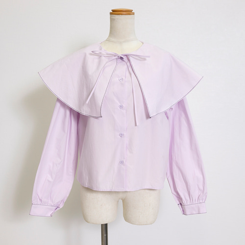 SALE】セーラーカラー ショート丈 大人フェミニン ブラウス ブラウス