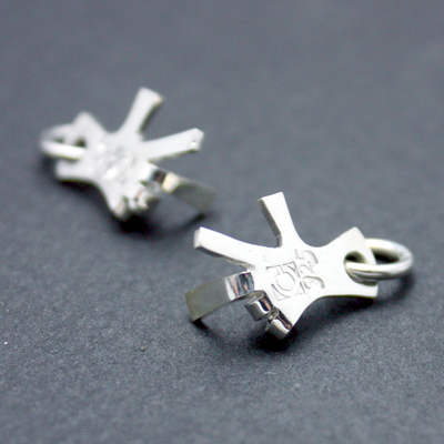 フレミングの法則をシルバーペンダントに 「MINI HANDS フレミング」