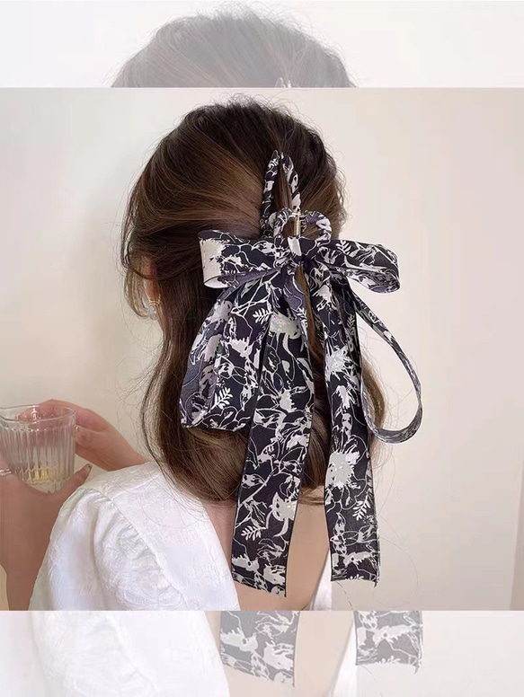 レトロ フラワー クラシック リボン [50cm]単位 切り売り 幅38mm 手芸 ハンドメイド【a-00875】 8枚目の画像