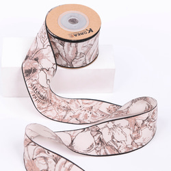 レトロ フラワー クラシック リボン [50cm]単位 切り売り 幅38mm 手芸 ハンドメイド【a-00875】 11枚目の画像