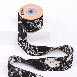レトロ フラワー クラシック リボン [50cm]単位 切り売り 幅38mm 手芸 ハンドメイド【a-00875】 10枚目の画像