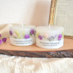 NOA3ボタニカル＆パワーストーンキャンドル オオカミさんと月❤️ NOA3