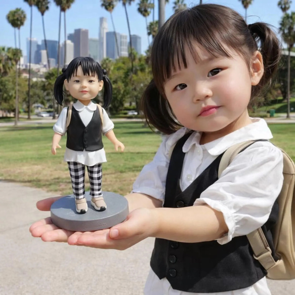 写真から作るフィギュア｜オーダーメイド似顔人形 赤ちゃん・子供