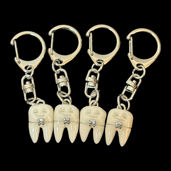 矯正キーホルダー 歯のグッズ キーホルダー Goohado 通販 14506961