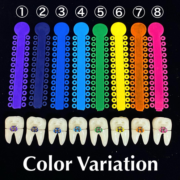矯正キーホルダー 歯のグッズ 4枚目の画像