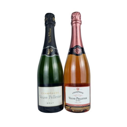 Veuve Pelletier Champagne Brut 2本セット 在庫限り30%オフ》【ソムリエ厳選ワイン ギフトセット】高級