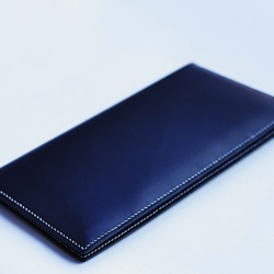 ゆーたろーさま　長財布カード横型ブライドルレザー　ブラック 2枚目の画像