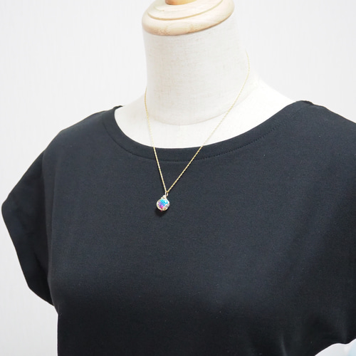 Creema限定】エスペクトロ（多面体カット） / 14kgf ワイヤーラップ