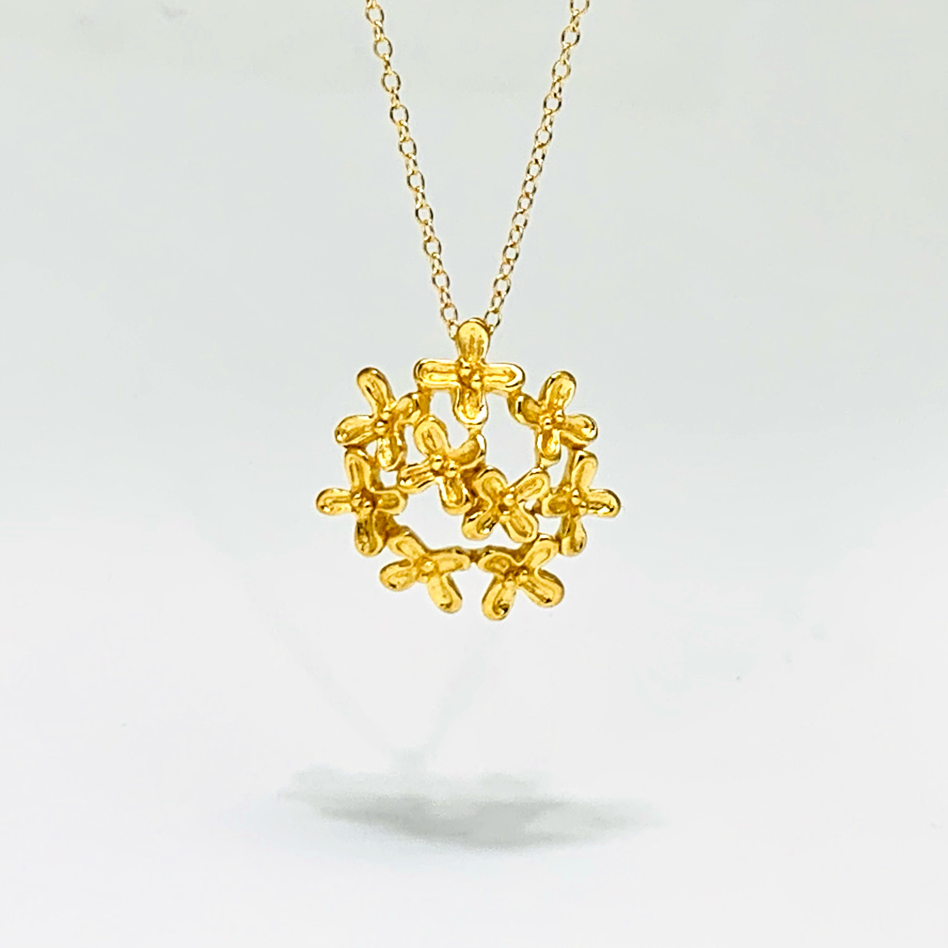 金木犀のペンダント　〜K2４GP〜