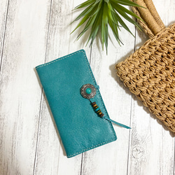 システム手帳 ヌメ革 b6 レザークラフト ハンドメイド シンプル