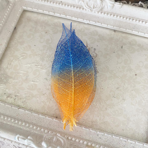 ミニスケルトンリーフアレンジ加工小分け❣️ハンドメイド花材カラー 