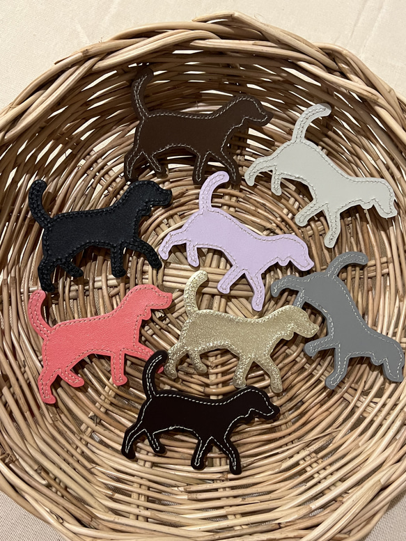 送料無料！ 犬セット レザークラフトパーツ 本革 牛革 レザークラフト