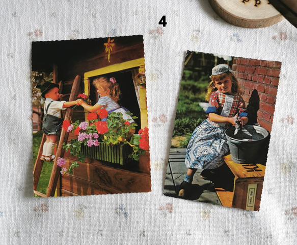 ドイツ・オランダ/キンダーポストカード2枚 7枚目の画像