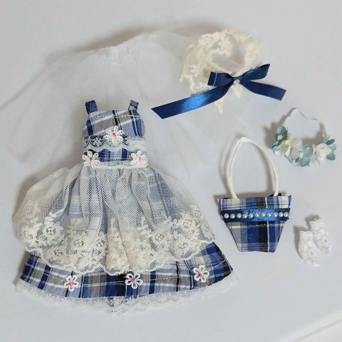 着せ替え用リカちゃんのお洋服&バッグetcの5点セット