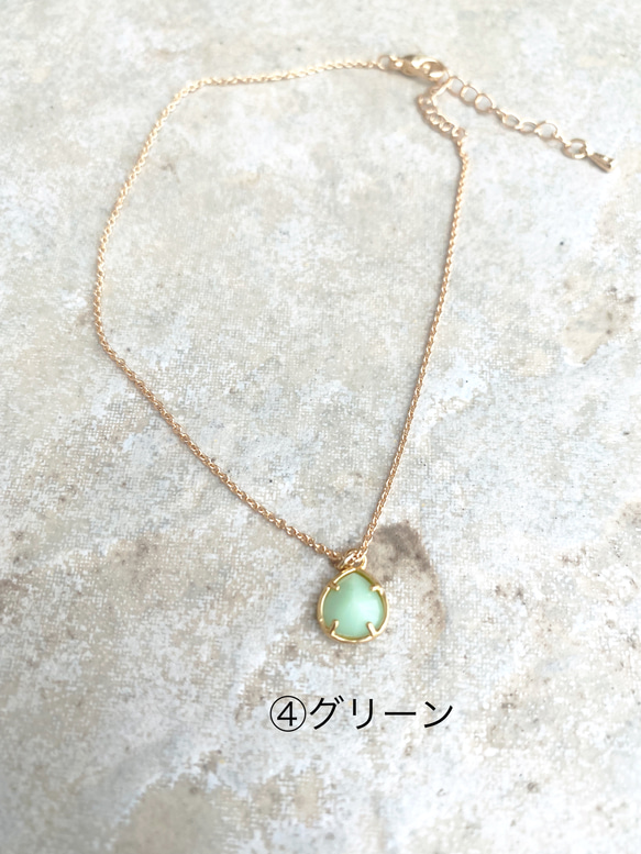 5色展開　数量限定♡ jewelry anklet 5枚目の画像