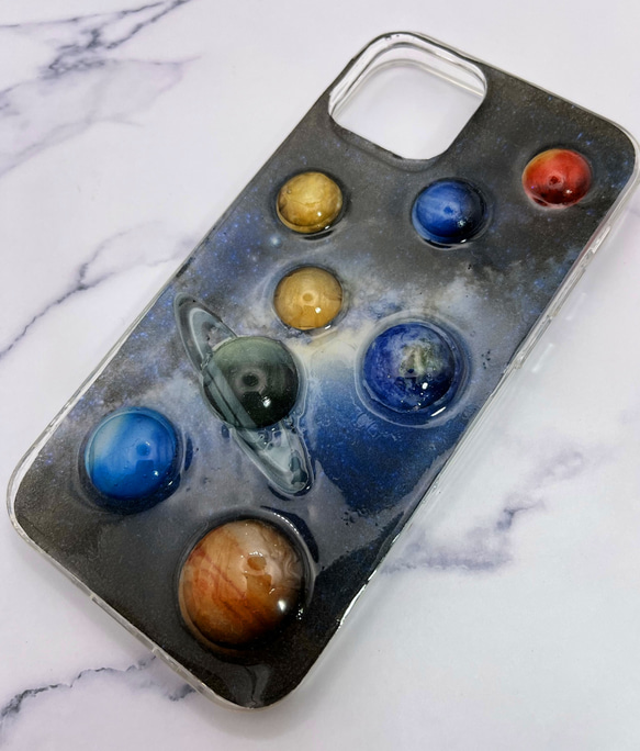 太陽系惑星の3D iPhoneケース ～宇宙と星好きさんに 1枚目の画像
