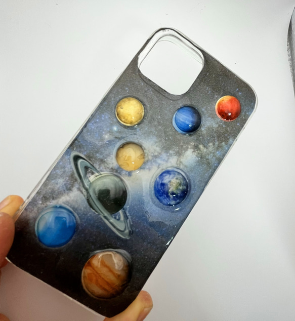 太陽系惑星の3D iPhoneケース ～宇宙と星好きさんに 5枚目の画像