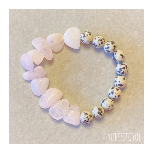 H&E社オーストラリアンクンツァイト証明書付き ブレスレット Sheer 