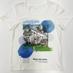 オリジナルプリントTシャツ作成 5.6オンス白 Tシャツ 綿100% イベント学校行事プレゼントに！ 5枚目の画像