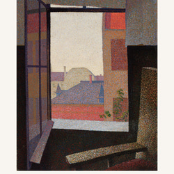 アーサー・シーガル 窓からの景色 アートポスター 風景画 名画 絵画 ポスター アートパネル 特大 AP234 5枚目の画像