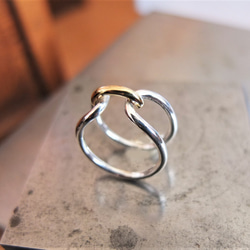 silver,brass＆me ring2mm 5枚目の画像