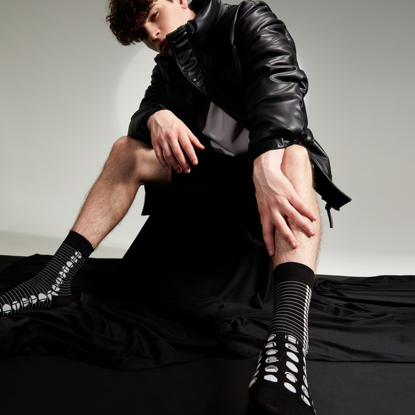 ＜city_dot＞ シティ・ドット 靴下 2nd_PALETTE 通販｜Creema(クリーマ) 14509854