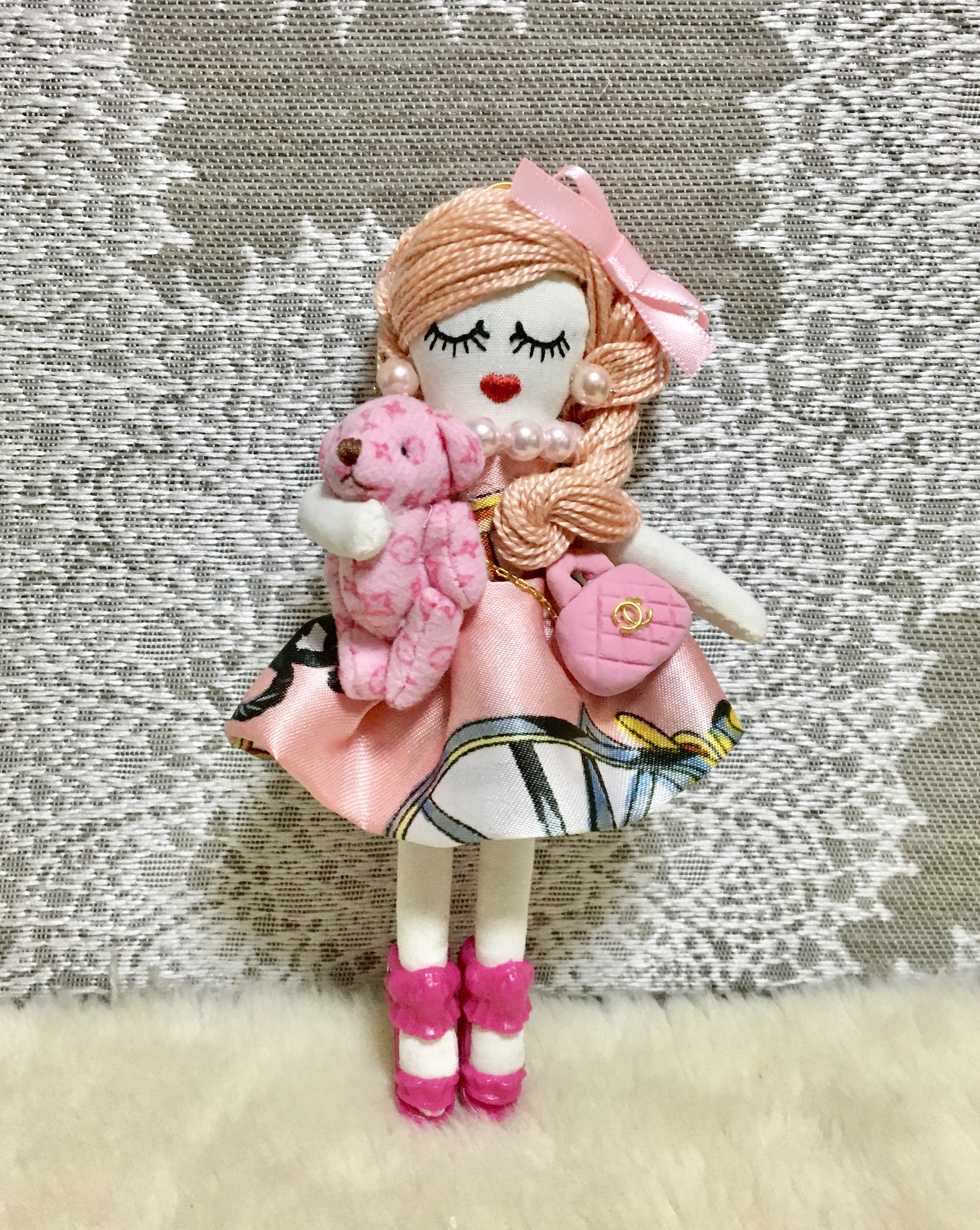 ちゃんみな レア B級バッグチャーム SANTA Valentine